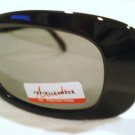 VINTAGE FRATELLI LOZZA  SUNGLASSES BLACK 51X21X130