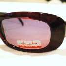 VINTAGE FRATELLI LOZZA  SUNGLASSES PEARL BURGUNDY