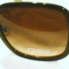NEW CHLOE OLIVE GREEN GOLD SUNGLASSES FRANCE UNIQUE HOT