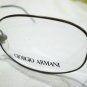 NEW GIORGIO ARMANI EYEGLASSES  BROWN 49-19-135
