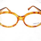 VINTAGE  CERRUTI 1881 ROUND EYEGLASSES TORTOISE BLOND