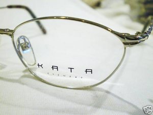 NEW KATA EYEGLASSES 49-17-145 MOD.27 SILVER