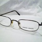 NEW GIORGIO ARMANI EYEGLASSES HAVANA BROWN 48-19-135