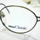 NEW NIKON CLASSIC EYEGLASSES 49-17-135 PEWTER