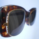 VINTAGE CARVEN EYEGLASSES MOD.BANJO TORTOISE GOLD TRIM