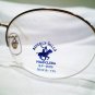 NEW POLO CLUB RIMLESS EYEGLASSES GOLD 50X19X135