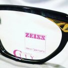 VINTAGE CARL ZEISS EYEGLASSES TURQUOIS BLACK 56X13X135