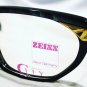 VINTAGE CARL ZEISS EYEGLASSES TURQUOIS BLACK 56X13X135