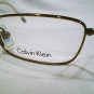 NEW CK EYEGLASSES HAVANA BROWN 48-17-130