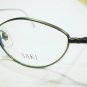 NEW SAKI EYEGLASSES 47-20-150 ANTIQUE PEWTER CAT EYE