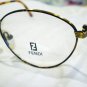 VINTAGE FENDI EYEGLASSES TORTOISE ANTIQUE GOLD LIMITED