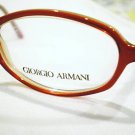 NEW GIORGIO ARMANI EYEGLASSES MOD.2010 47-17-130 RED