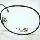 VINTAGE VILLAGE ANTIQUE GOLD TORTOISE EYEGLASSES 50-20