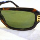 VINTAGE VERSACE VERSUS SUNGLASSES TORTOISE GOLD MOD.E35