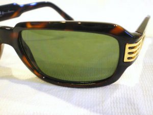 VINTAGE VERSACE VERSUS SUNGLASSES TORTOISE GOLD MOD.E35