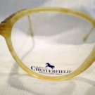 VINTAGE CHESTERFIELD  EYEGLASSES BEIGE CLEAR 51-20-140