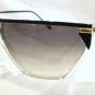 Vintage HELENA RUBINSTEIN SUNGLASSES BLACK GOLD CLEAR