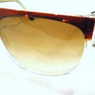 Vintage JEAN PIERRE LAMY SUNGLASSES BURGUNDY GOLD CLEAR