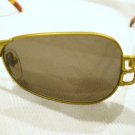 Vintage JEAN PAUL GAULTIER JPG SUNGLASSES MAT GOLD