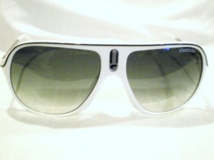 NEW CARRERA AVIATOR SUNGLASSES MOD,SAFARI WHITE BLACK