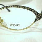 NEW GIANNI VERSACE EYEGLASSES BLACK,SILVER MOD.HO1