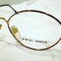 VINTAGE GIORGIO ARMANI EYEGLASSES COOPER GOLD  MOD.221