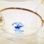 VINTAGE POLO CLUB RIMLESS EYEGLASSES GOLD 48-19-135