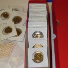 ESTATE COIN BOX 22k GOLD NUGGETS LOOSE PEARLS BONUS