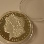 1891 cc MORGAN SILVER DOLLAR $1 GALLERY COPY PROOF COIN