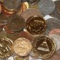 1/2 POUND WORLD COIN LOT WITH SIX 24K GOLD CLAD PROOFS