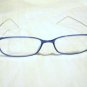 New SAFILO DESIGN Eyeglasses TITANIUM DARK BLUE