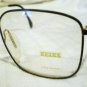 Vintage ZEISS EYEGLASSES BLACK GOLD 57-18  W.GERMANY