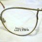 Vintage JEAN PAUL GAULTIER JPG EYEGLASSES ANIQUE GOLD