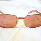 NEW AUTHENTIC GUCCI SUNGLASSES GOLD ROSE MADE IN ITALY