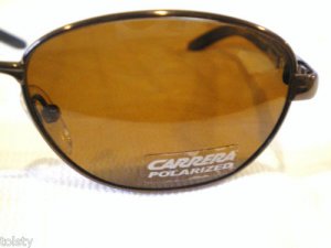 NEW CARRERA Sunglasses POLARIZED BROWN  SPRING HINGES