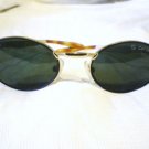 NEW CARL ZEISS Sunglasses GOLD BLACK  SPRING HINGES