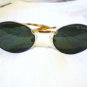 NEW CARL ZEISS Sunglasses GOLD BLACK  SPRING HINGES