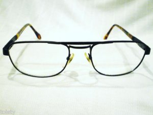 NEW PERSOL  EYEGLASSES BLACK SPRING HINGES 55-19-142