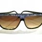 Vintage CHRISTIAN DE ROZ  LARGE SUNGLASSES SUN SHADE II SILVER PEARL BLACK