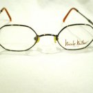 NEW  EYEGLASSES ORIGINAL NICOLE MILLER MOD.1535 SPECTRUM HAVANA BROWN 44-20-140