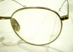NEW  EYEGLASSES SLOGAN EYEWEAR  P-SHAPE PEWTER  SILVER MOD..93230 48-22-140