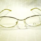 DIOR NEW Authentic  EYEGLASSES SILVER MOD. 3605 MAID IN AUSTRIA EYEWEAR
