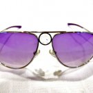 NEW Authentic DIOR Sunglasses SILVER MOD. HIPPY 1 MAID IN ITALY 61-13-125