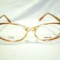 GIANNI VERSACE EYEGLASSES PEARL ROSE CLEAR WITH GOLD MEDUSA MOD.V94