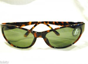 VINTAGE  SUNGLASSES I'S BY BAUSCH & LOMB GLASS LENSES MOD.W2435 WRAPAROUND
