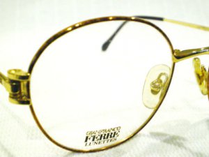 NEW GIANFRANCO FERRE EYEGLASSES LIGHT TORTOISE GOLD