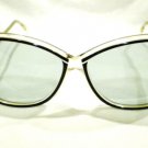 VINTAGE SUNGLASSES CAZAL MOD.151 BLACK CLEAR  MADE IN  WEST GERMANY