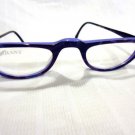 VINTAGE GRANT READING EYEGLASSES VIOLET MULTICOLOR  100% PURE SILK MADE IN ITALY