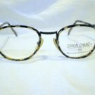 NEW  EYEGLASSES SIMON CHANG FOR RENAISSANCEE BLACK GREY 50-19-130