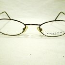NEW RALPH  LAUREN EYEGLASSE MOD.1327 METALLIC BROWN 44-18-130 SPRING HINGES